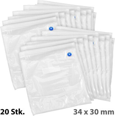 Вакуумные пакеты 20 пакетов 30 x 34 см Rosenstein & Söhne