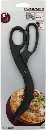 Ножиці для піци 25 см, чорні Fackelmann