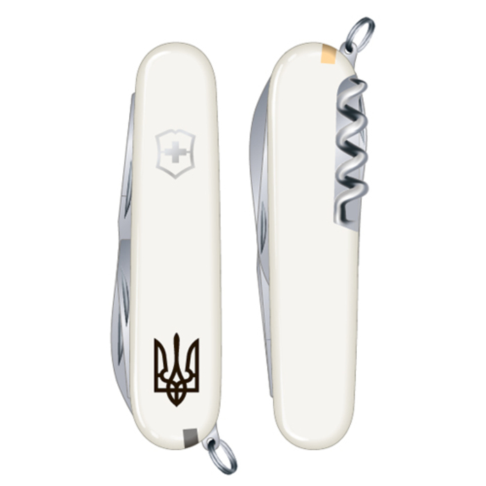 Нож Victorinox Spartan Ukraine 91мм/12funk/белый/Trident.black.