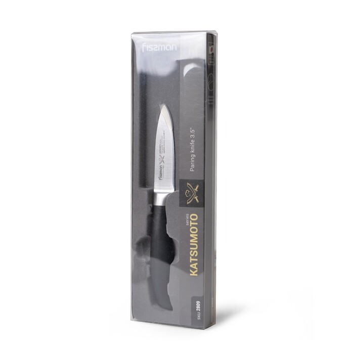Овочевий ніж Fissman KATSUMOTO 9 см сталь AUS-6 (2809)