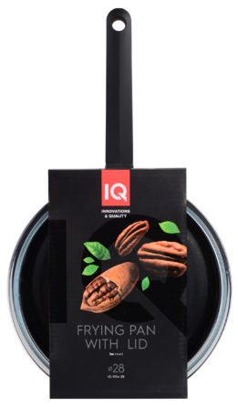 Сковорода с крышкой IQ Be Smart 28 см (7077925)