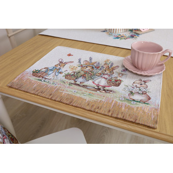 Набір з 4 підставок під тарілки 35 х 45 см textile idea