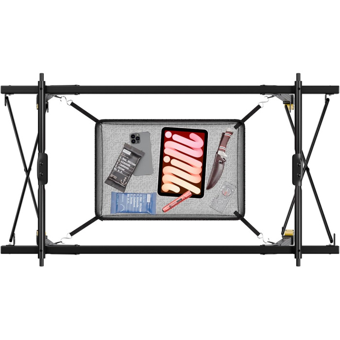 Складной кемпинговый черный стол 24MOVE