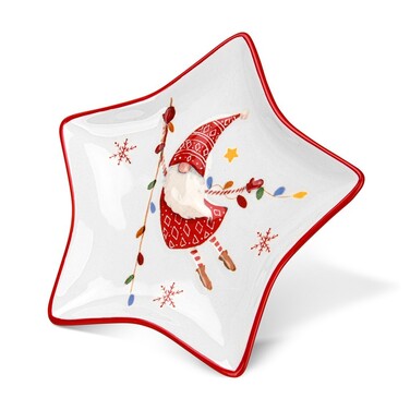 Блюдо у формі зірки Fissman 20,7х20 см доломіт (0388)