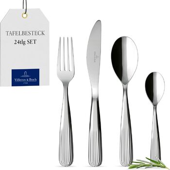 Набор столовых приборов на 6 персон, 24 предмета Rose Garden Villeroy & Boch