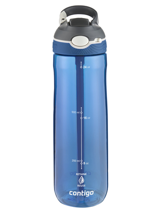 Пляшка для води спортивна 720 мл, синій 2191379 Ashland Contigo