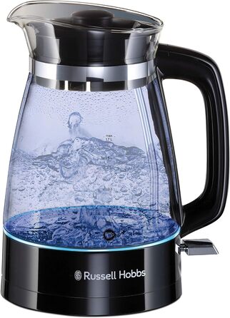 Электрический стеклянный чайник 1,7л 2400 Вт Russell Hobbs