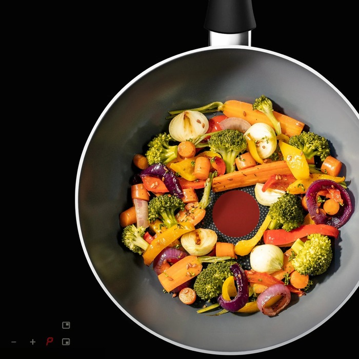 Tefal Сковорода ВОК Halo, 28см, алюминий, бакелит, серый