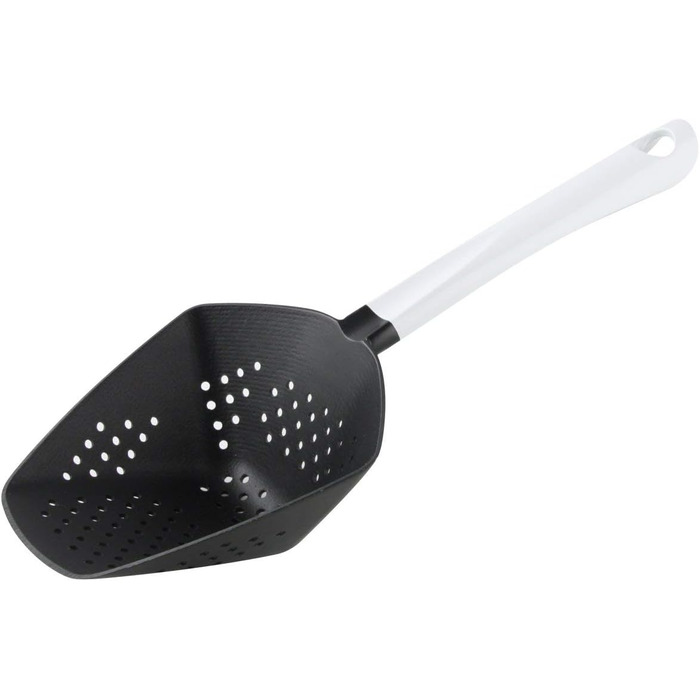 Ложка для процеживания 31 см, черно-белая Arcadalina Fackelmann