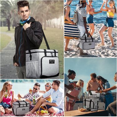 Термосумка 30 л сіра SPGOOD