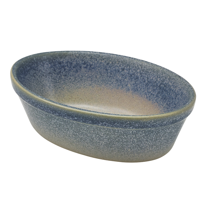 Блюдо овальное для пирога, 16 см, 350 мл, эффект чугуна, Forge Coast, GenWare