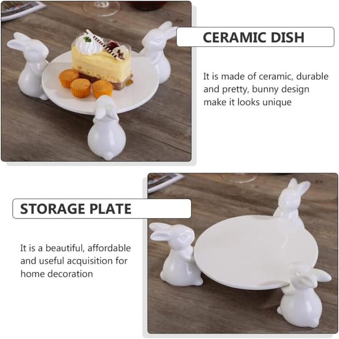 Порцелянова тарілка для подачі 33 см DOITOOL