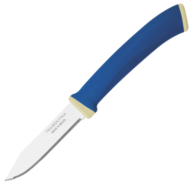 Нож для овощей Tramontina Felice blue, 78 мм (7096819)