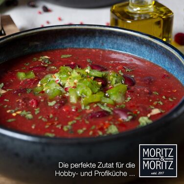 Обідня тарілка Moritz & Moritz SOLID 4 шт. 26 см - Набір тарілок з керамограніту - Набір посуду для сервірування (4 шт. великі миски)