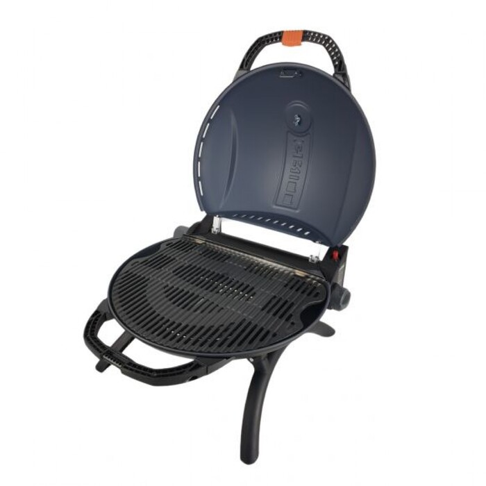 Портативный переносной газовый гриль O-GRILL 900, синий + шланг в подарок! Код: 009063
