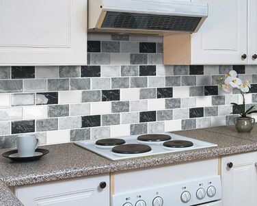 Мозаїчна наклейки на стіну 30,5 х 30,5 см 10 шт DEWOO