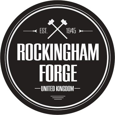 Блок ножів Rockingham Forge, пластик, похилий дизайн, порожній ножовий блок (дерево)