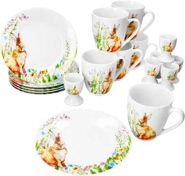 Набір для сніданку з 18 предметів MamboCat