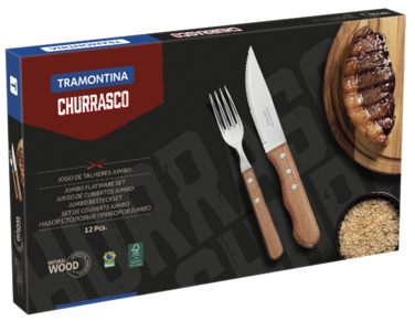 Набір приборів для гриля Tramontina Barbecue, 12 предметів (6584598)