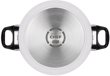 Кастрюля Bravo Chef 18 см (1.6 л) с бакелитовыми ручками (6811077)