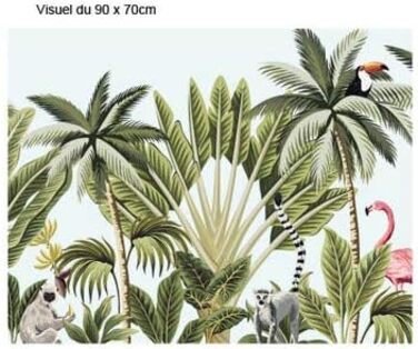 Наклейка на кухонний фартух 60 х 70 см Adzif.biz Le sticker de decoration