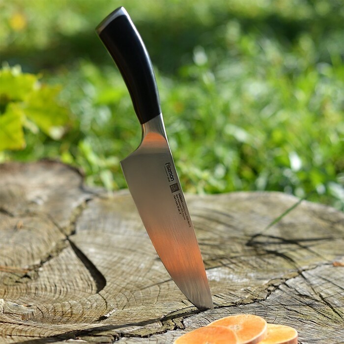 Ніж Fissman кухарський KRONUNG 20 см X50CrMoV15 сталь (2446)