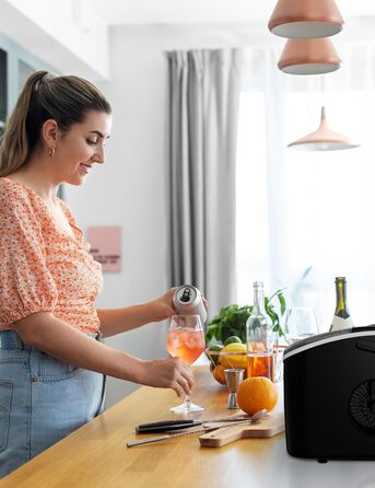 Ледогенератор 100 Вт черный KitchenBrothers