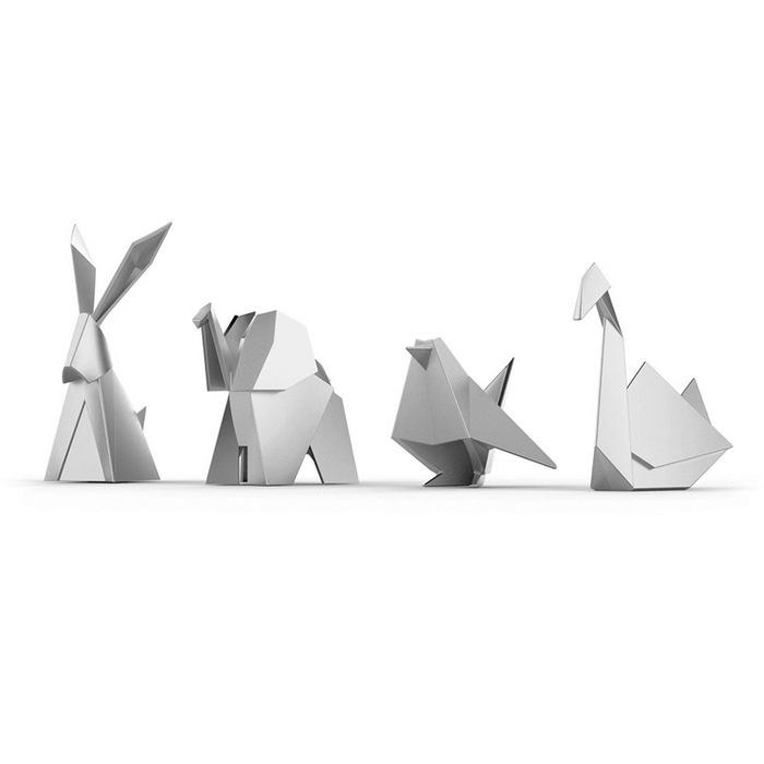 Тримач для кілець 6х4,5х3,6 см металік Origami Umbra