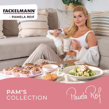 Нож для овощей 12 см, розовый Pamela Reif Fackelmann