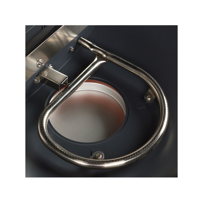 КОМПЛЕКТ Портативний переносний газовий гриль O-GRILL 500, кремовий + шланг в подарунок! Код: 013368