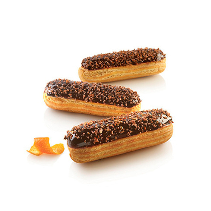 AIR PLUS 31 ECLAIR Форма силіконова перфорована 600x400 мм, 'еклери' 125х25х5 мм