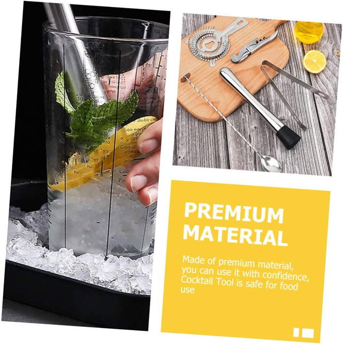 Набор из нержавеющей стали бармена SHOWERORO