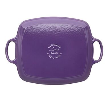 Сковорода гриль прямокутна 30 см, фіолетова Le Creuset