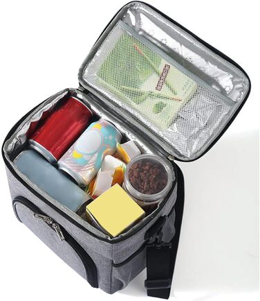 Термосумка 14 л серая Generisch