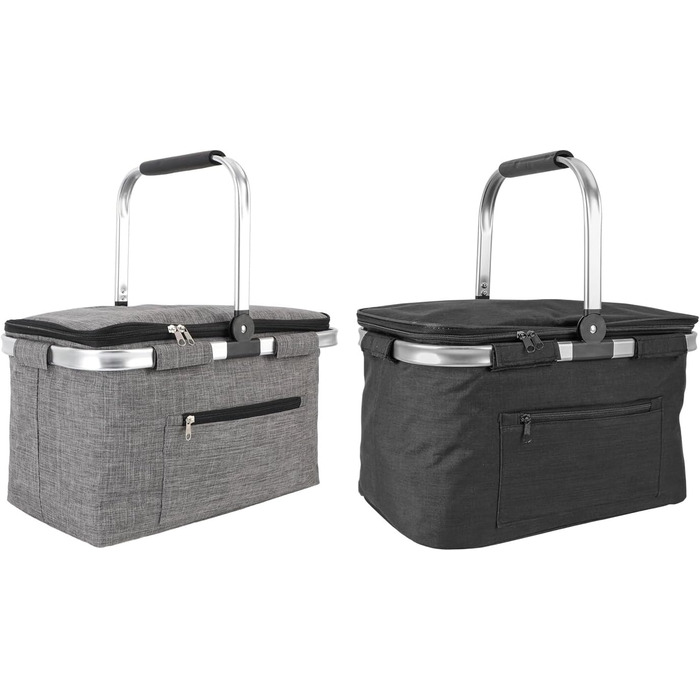 Термосумка для кемпинга серая Jesscasday