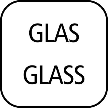 Банка для зберігання Classic Високоякісна скляна тара для зберігання з місткістю - Ваш товар залишається свіжим завдяки скляній кришці з ущільнювачем (1,5 літра, з полем для напису), 82251