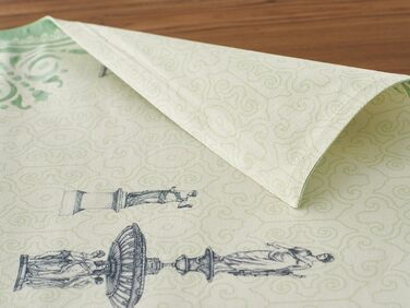 Серветки Maison d&39Hermine зі 100 бавовни, набір з 4 шт. , декоративні серветки, пасхальні серветки, які можна прати, для свят, вечерь, весни, літа (33 см x 48 см) (016 - Jardin du Roy)