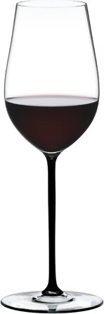 Бокал для вина Riesling/Zinfandel Schwarz, 4900/15B Black один бокал, кришталь, можна мити в посудомийній машині