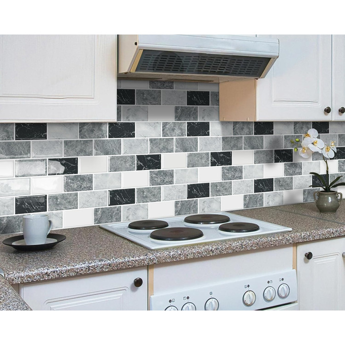 Мозаїчна наклейки на стіну 30,5 х 30,5 см 10 шт DEWOO