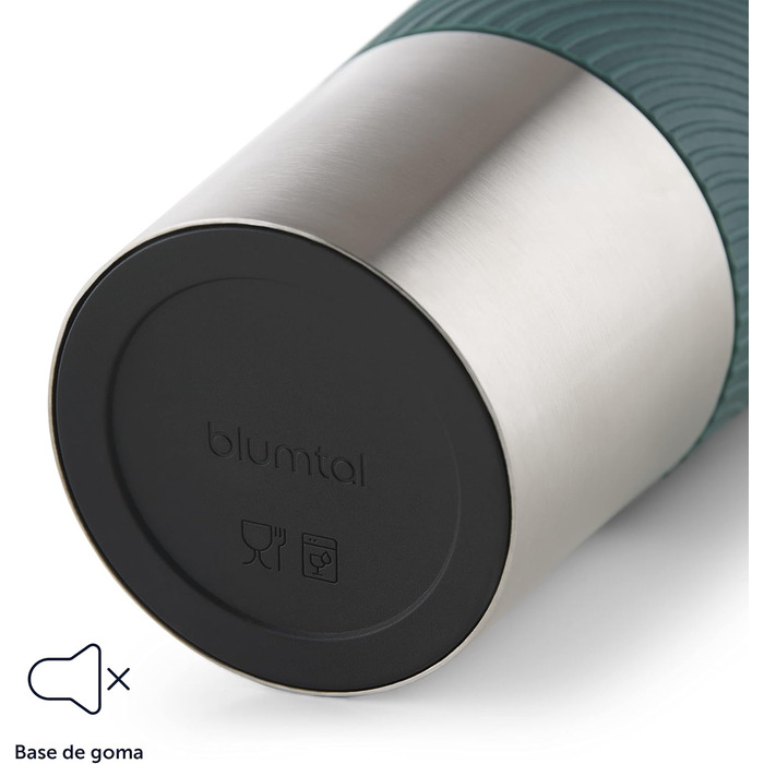 Термокружка Blumtal - Дорожня кружка з нержавіючої сталі - Герметична ізольована кружка для гарячих/холодних напоїв - Кружка з отвором на 360 - Термокружка із застібкою швидкого закриття - Кавова кружка - Рожева (500 мл, 08 - Темно-зелена)