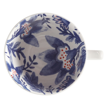 Чашка для чая Maxwell Williams Blue Flowers ALHAMBRA, фарфор, 16,5 х 13 х 8 см, 580 мл