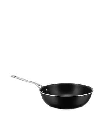 Сковорода глибока 28 см, Чорна Pots & Pans Alessi