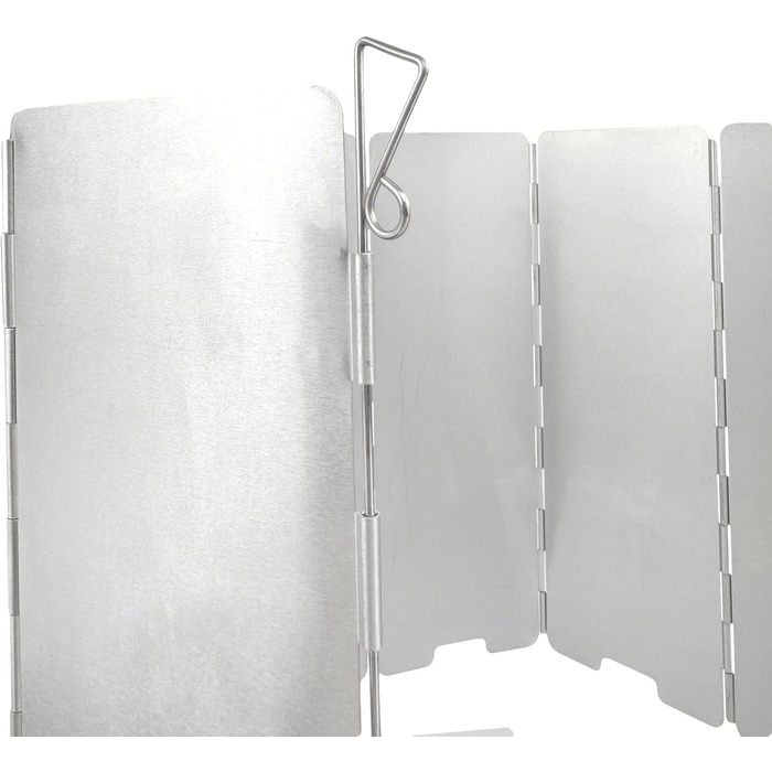 Складаний алюмінієвий вітрозахист для грилів та плит GARDINGER