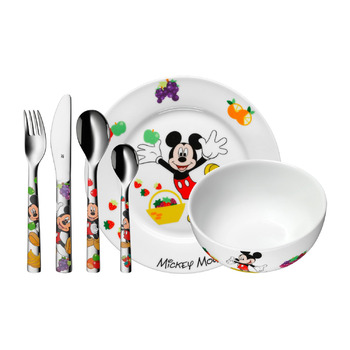 Набір дитячого посуду 6 предметів Mickey Mouse WMF