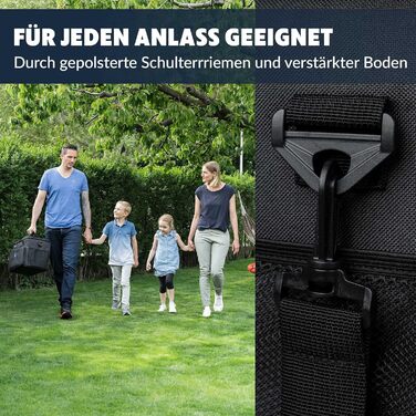 Термосумка 30 л черная Obics