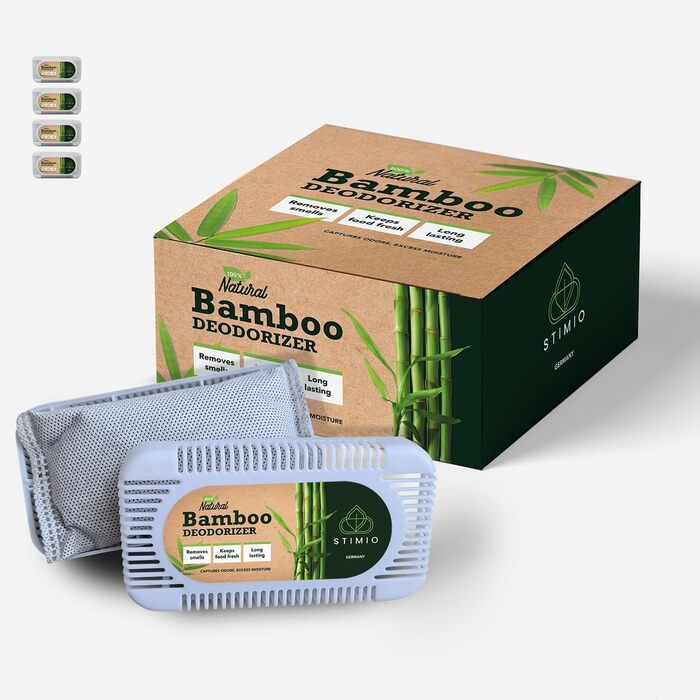 Натуральное средство для устранения запаха из холодильника 4 шт Stimio