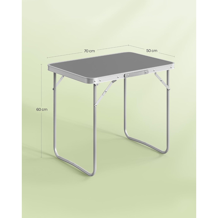 Кемпинговый стол 70 x 50 x 60 см WOLTU