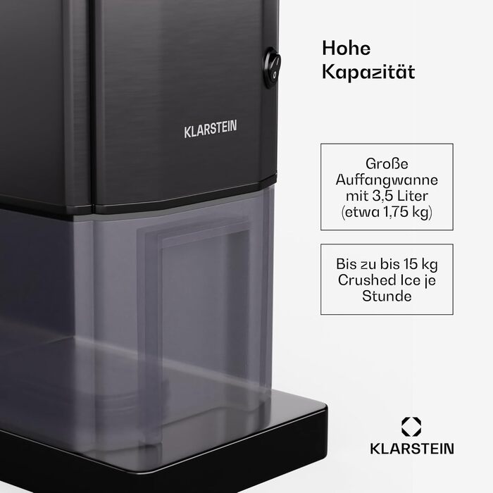 Льдоизмельчитель из нержавеющей стали 3,5 л.