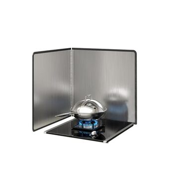 Защита от брызг из нержавеющей стали 30 х 30 см Generisch