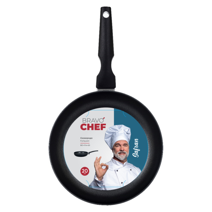 Сковорода BRAVO CHEF Safran 20 см б/крышки (6792307)